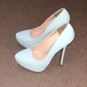 Baby Blue Heels